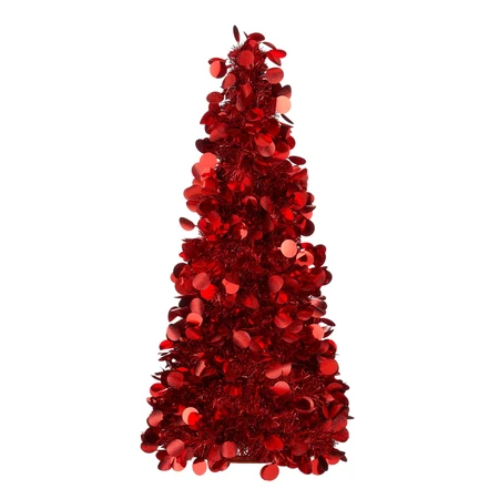 Mica Decorations Boom rood - D 22 x H 60 cm