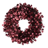 Mica Decorations Krans bordeaux - D 46 cm