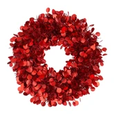 Mica Decorations Krans rood - D 46 cm