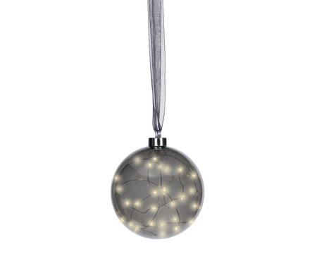 Micro LED bal d14cm-30L grs/warm wt - afbeelding 3