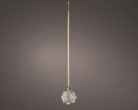 Micro LED bal d14cm helder/warm wit - afbeelding 1