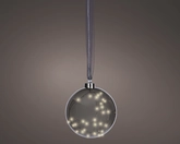 Micro LED bal d20cm-40L grs/warm wt - afbeelding 1