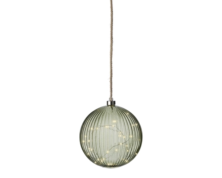 Micro LED bal d20cm grn/warm wit - afbeelding 3
