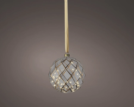 Micro LED bal d20cm helder/warm wit - afbeelding 1
