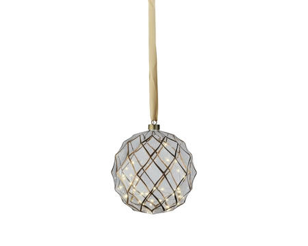 Micro LED bal d20cm helder/warm wit - afbeelding 4