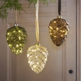 Micro LED Denappel d15h21cm grn/wwt - afbeelding 3