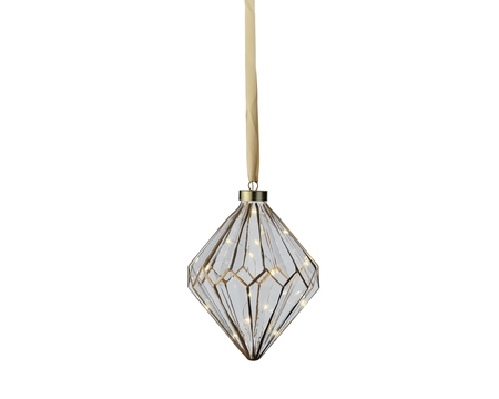Micro LED diamant d16h20cm hldr/wwt - afbeelding 3
