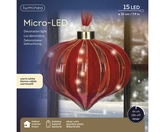 Micro LED ui d20h21cm-15L rood/wwit - afbeelding 2