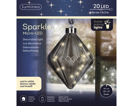 MicroLED diamant d16h20c20L grs/wwt - afbeelding 2