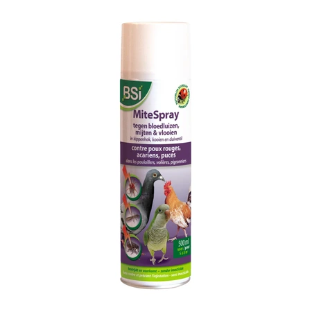 MiteSpray tegen ongedierte - anti parasiet 500 ml