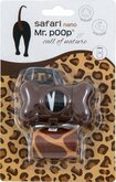 Mr.POOP SAFARI Nano Dispenser brown+2 Rolls-Safari print