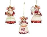 Muis glas L7b7.50h12.50cm a3 - afbeelding 1