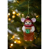 Muis glas L9b8h10.40cm a3 - afbeelding 3