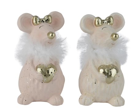 Muis terracotta L11b11h20cm a2