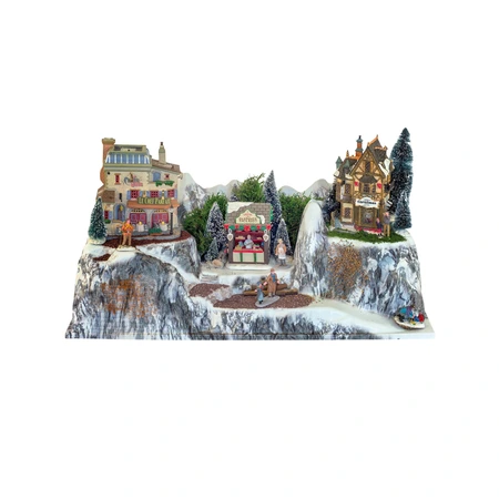 My Village Basis kerstdorp Dolomieten 78 x 38 cm - afbeelding 2