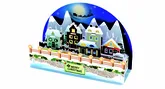 My Village kerstkaart 3D puzzel LED 15 x 6 x 10 CM