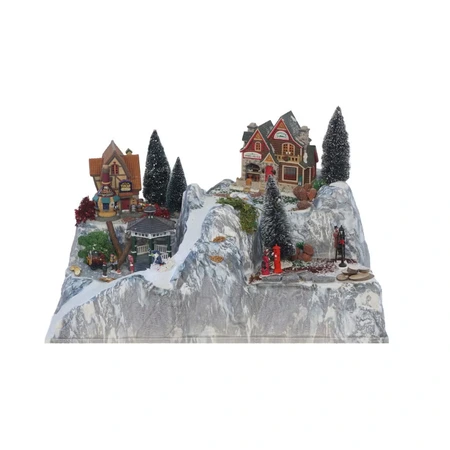 My Village Landschap Basis Kerstdorp Full Colour Sulden 77 x 58 x 28 cm - afbeelding 2