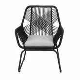 Napoli dining stoel zwart - afbeelding 2