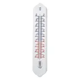 Nature Muurthermometer Wit H49,5Cm