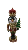 Notenkraker pinguin H 30 cm