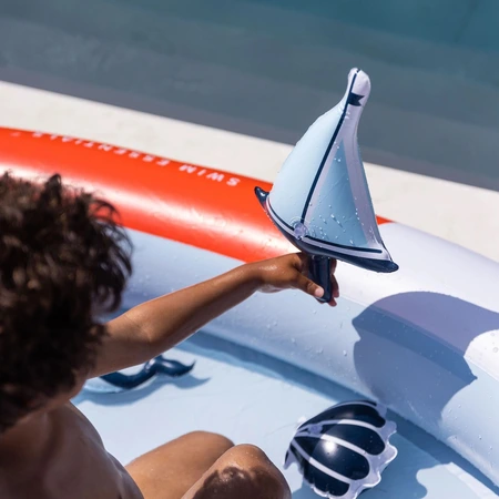 Ocean Stripes Adventure Pool - 210 x 150 cm - afbeelding 3
