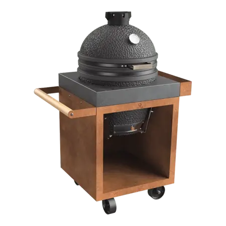 OFYR Kamado Corten 65 PRO Concrete barbecue tafel - afbeelding 2