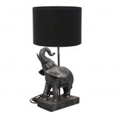 Olifant lamp met kap H52cm - afbeelding 2