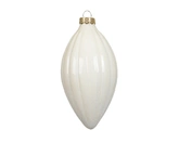 Olijf glas d6h12cm wolwit 3st - afbeelding 2