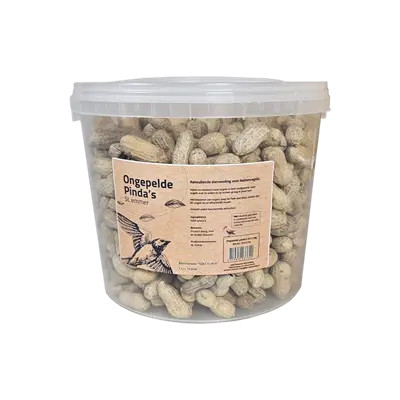 Ongepelde pinda's emmer 5L/1,1kg