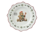 Ontbijtbord dolomt d20h2.5cm multi - afbeelding 1