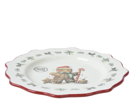 Ontbijtbord dolomt d20h2.5cm multi - afbeelding 2
