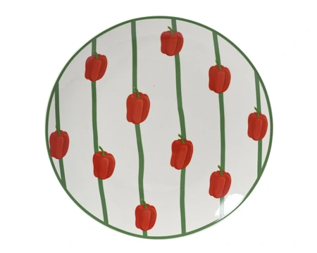 Ontbijtbord porselein - afbeelding 1