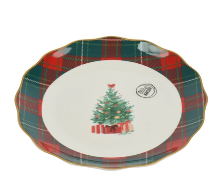 Ontbijtbord porselein d20.50h2.10cm wit - afbeelding 1