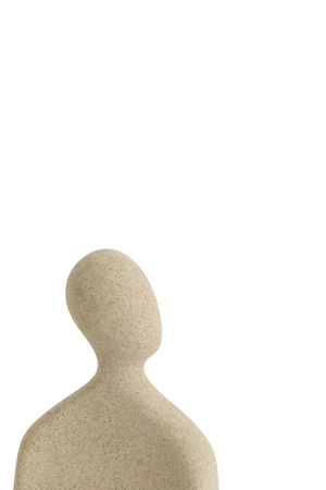 Light & Living Ornament 12x5,5x16 cm HEAD sand - afbeelding 3