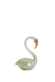 Light & Living Ornament 12x7x17 cm SWAN glass green