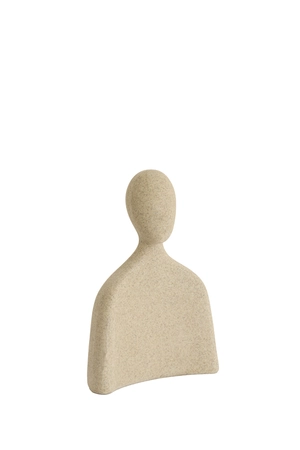 Light & Living Ornament 15x6,5x21,5 cm HEAD sand - afbeelding 1