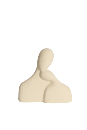 Light & Living Ornament 24x9x24 cm SOLINE ceramics matt cream - afbeelding 1