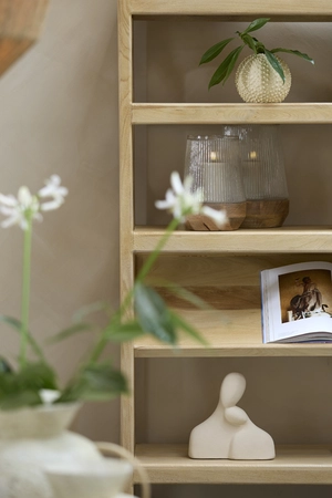 Light & Living Ornament 24x9x24 cm SOLINE ceramics matt cream - afbeelding 4