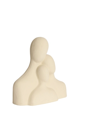 Light & Living Ornament 28x13x29 cm SOLINE ceramics matt cream - afbeelding 2