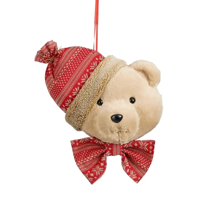 Ornament beer bruin - l22xb13xh27cm