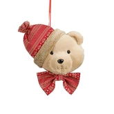 Ornament beer bruin - l22xb13xh27cm