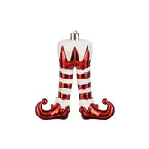 Ornament elf rood - l11xb3,5xh13cm