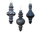 Ornament glas d5.80h13.20cm a3 - afbeelding 1
