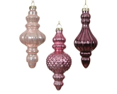 Ornament glas d5.80h13.20cm a3 - afbeelding 1
