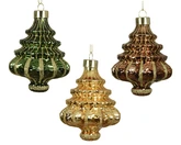 Ornament glas d7.5h10.7cm a3 - afbeelding 1