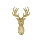 Ornament rendier goud - l14xb8,5xh5cm