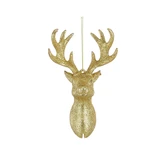 Ornament rendier l14b8.5h5cm goud