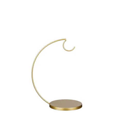 Ornament standaard goud - l20xb13xh27cm