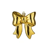 Ornament strik goud - l8,5xb3,5xh10cm