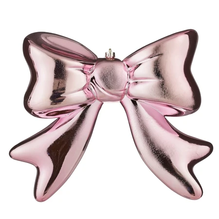 Ornament strik roze - l40xb11,5xh40cm
